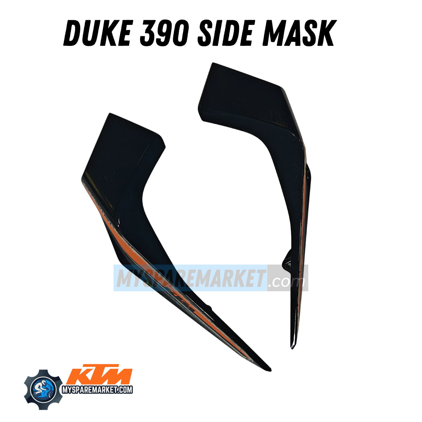 KTM DUKE 390 SIDE MASK SET