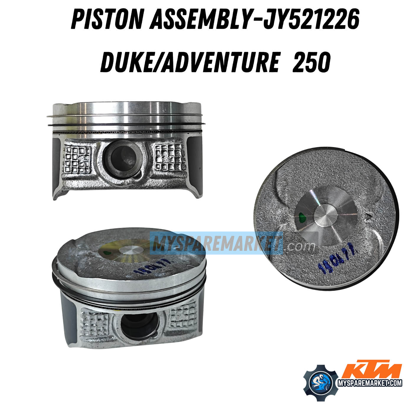 PISTON ASSEMBLY DUKE/ADVENTURE 250 -JY521226