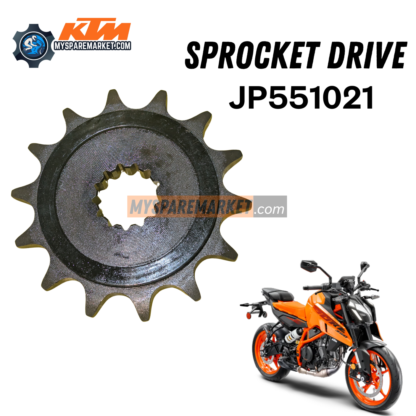 Sprocket Drive - Duke 390 Generation 3