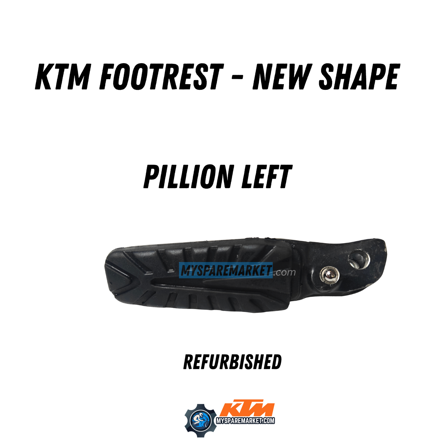 KTM FOOTREST [NEW SHAPE]