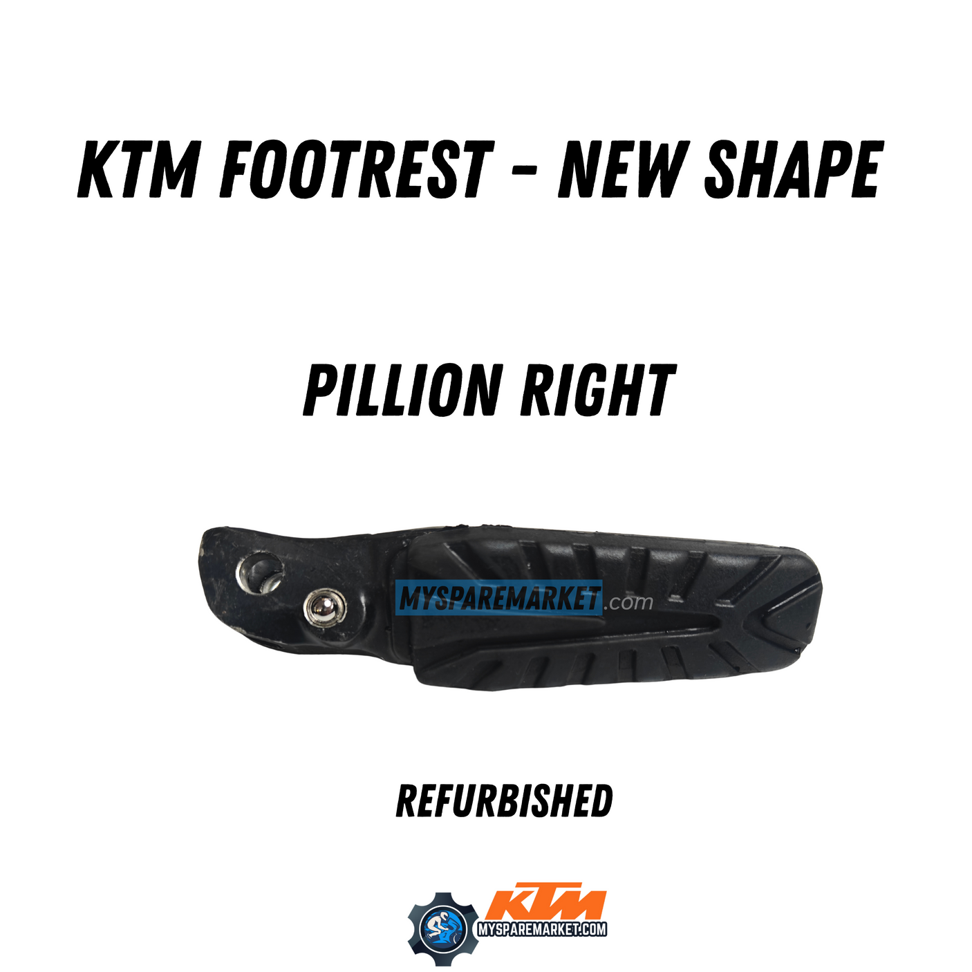 KTM FOOTREST [NEW SHAPE]
