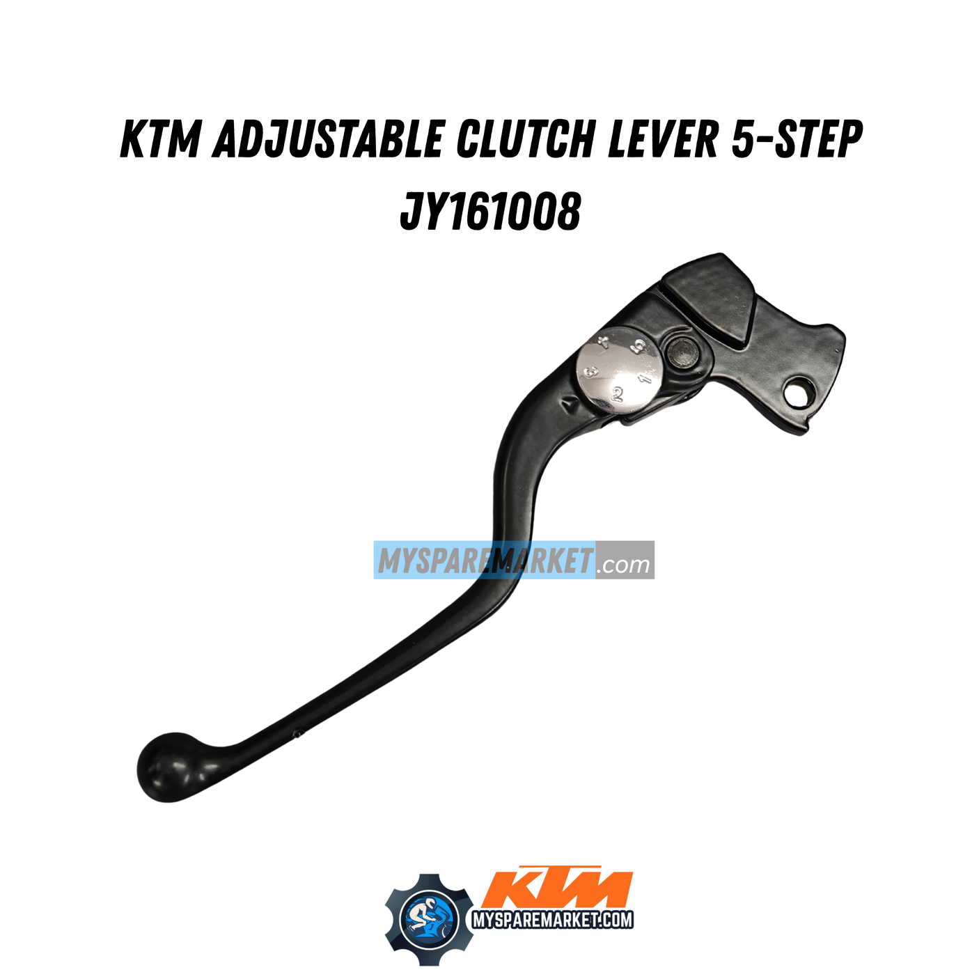 KTM ADJUSTABLE CLUTCH LEVER 5-STEP  JY161008