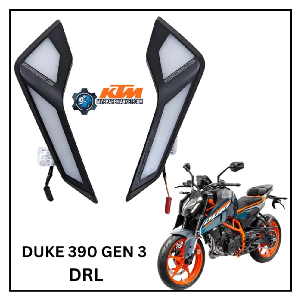 KTM DUKE 390 GENERATION 3 - DRL (JP401045 + JP401048) + PLUG