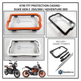 Speedo Protection Casing - KTM Adv/Duke390 - White - SPCWHKT001
