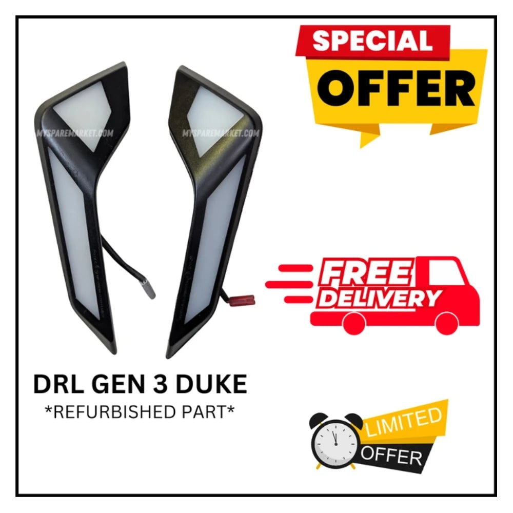 DRL - DUKE 390 GEN 3 2024 - OPEN BOX - DRL SET