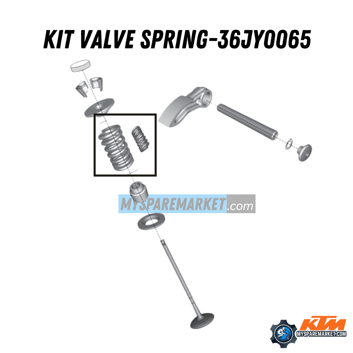 KIT VALVE SPRING-36JY0065