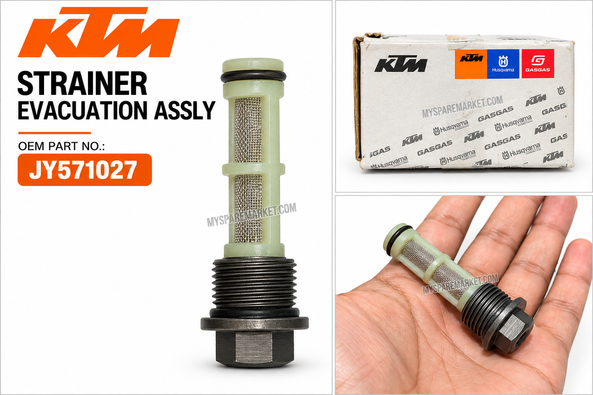KTM STRAINER EVACUATION ASSLY - JY571027