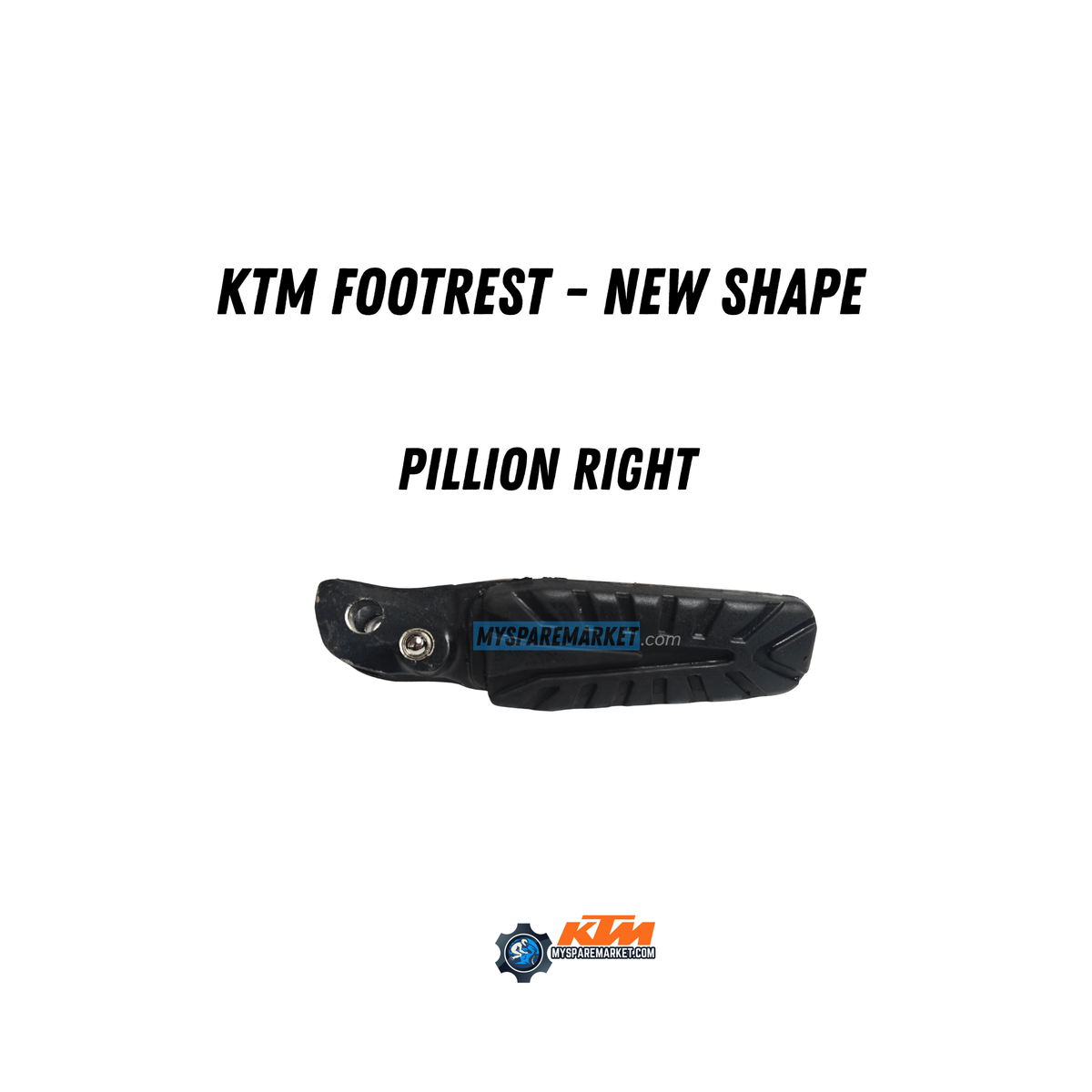 KTM FOOTREST [NEW SHAPE]