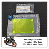 Acrylic Speedometer Screen Protector - Duke 250 / 390 Gen 3