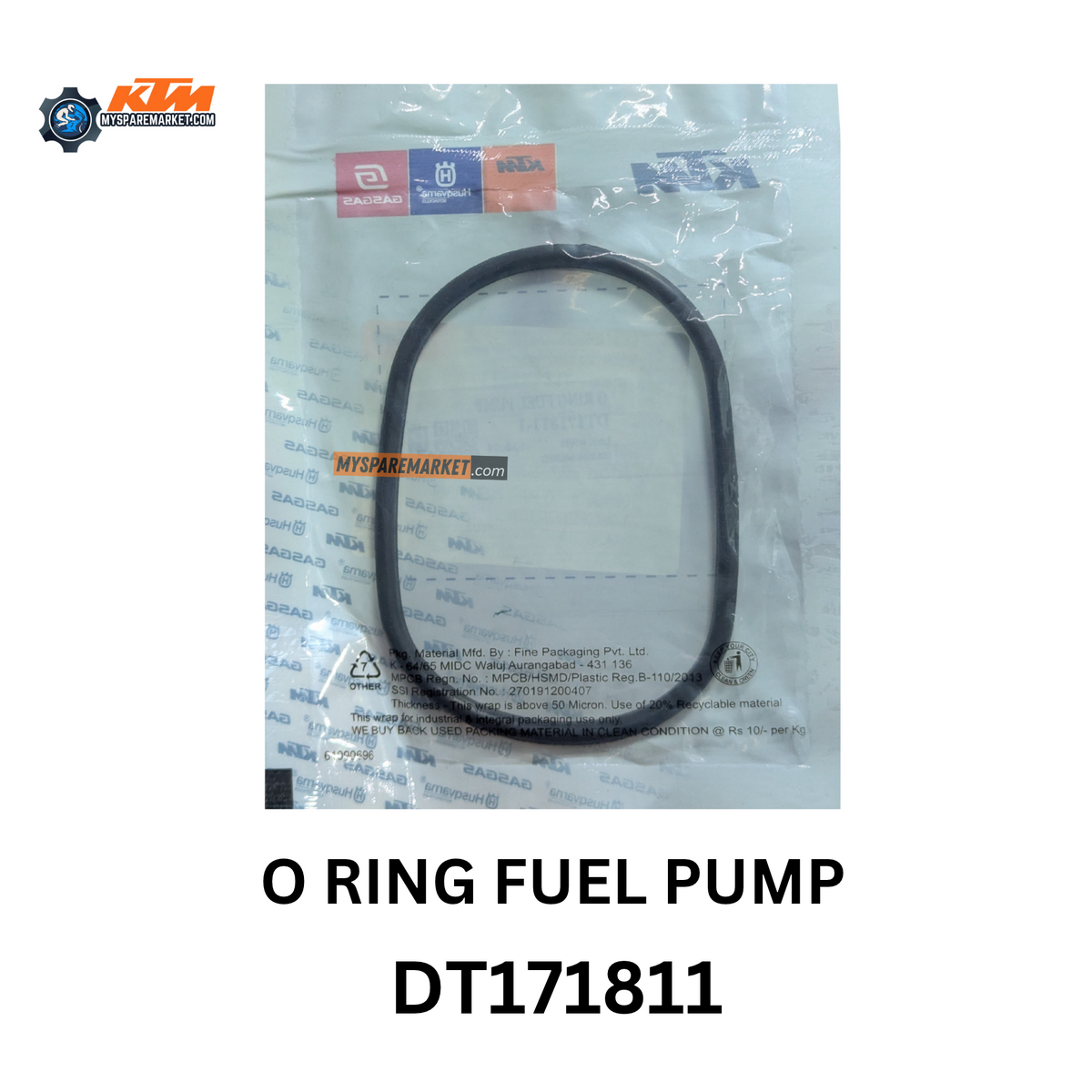 O RING FUEL PUMP - DT171811