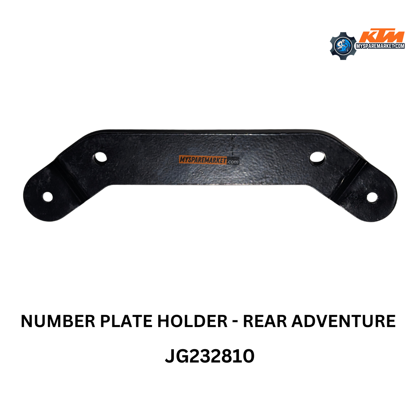Number Plate Holder - Rear - Adventure - JG232810