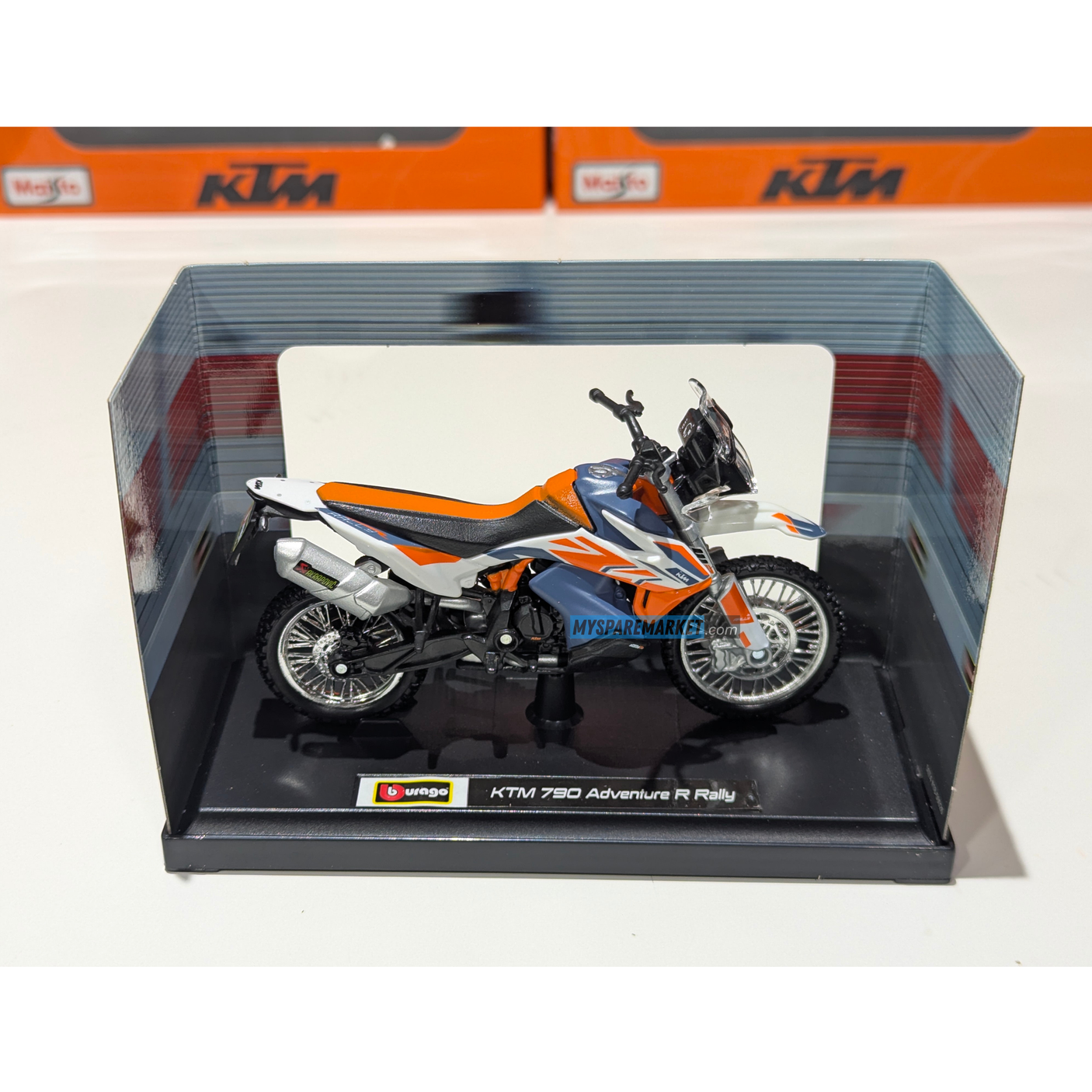 KTM 790 ADVENTURE R RALLY - MAISTO MINIATURE (Small Size Model: *1/18)