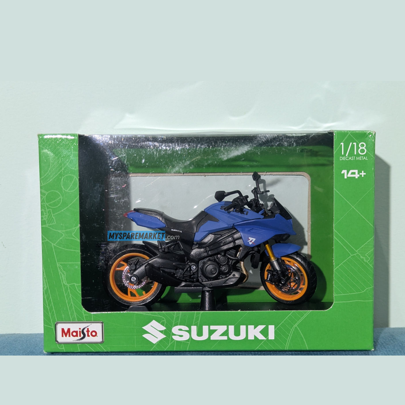 Suzuki Katana 2024 - Maisto Miniature (Small Size Model: *1/18)