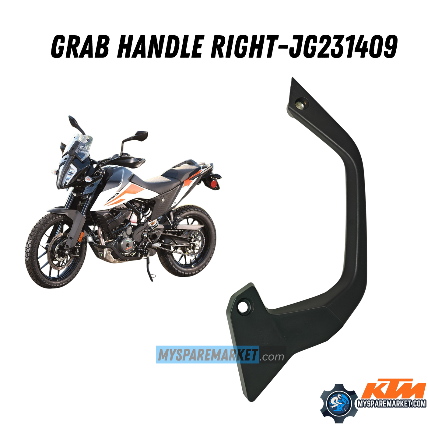 Adventure Grab Handle - JG231408 (Left) + JG231409 (Right)