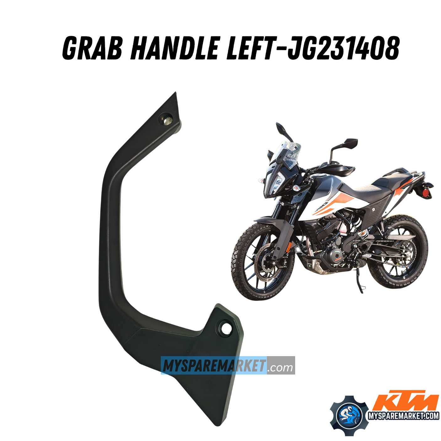 Adventure Grab Handle - JG231408 (Left) + JG231409 (Right)