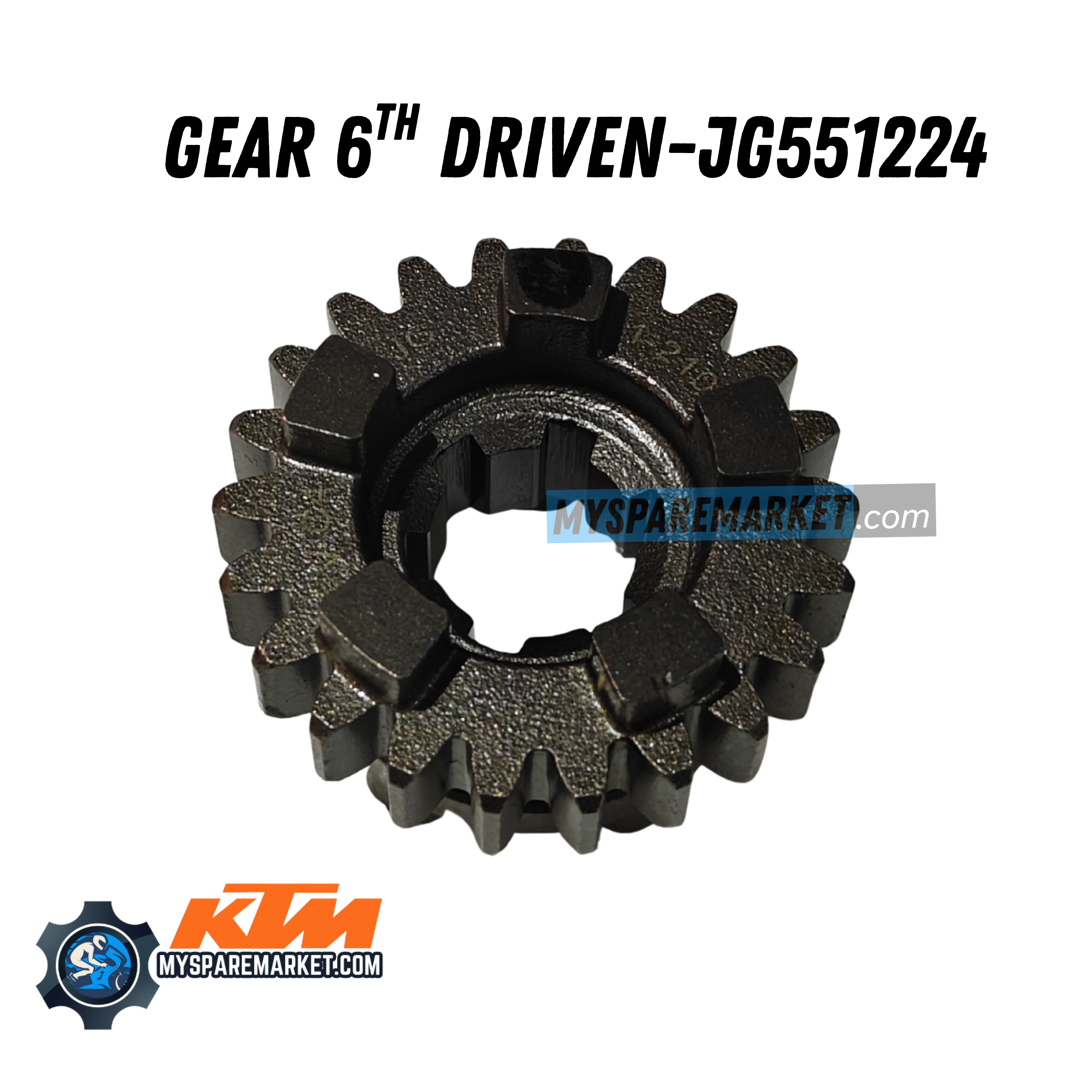 GEAR 6TH DRIVEN -JG551224 – MySpareMarket