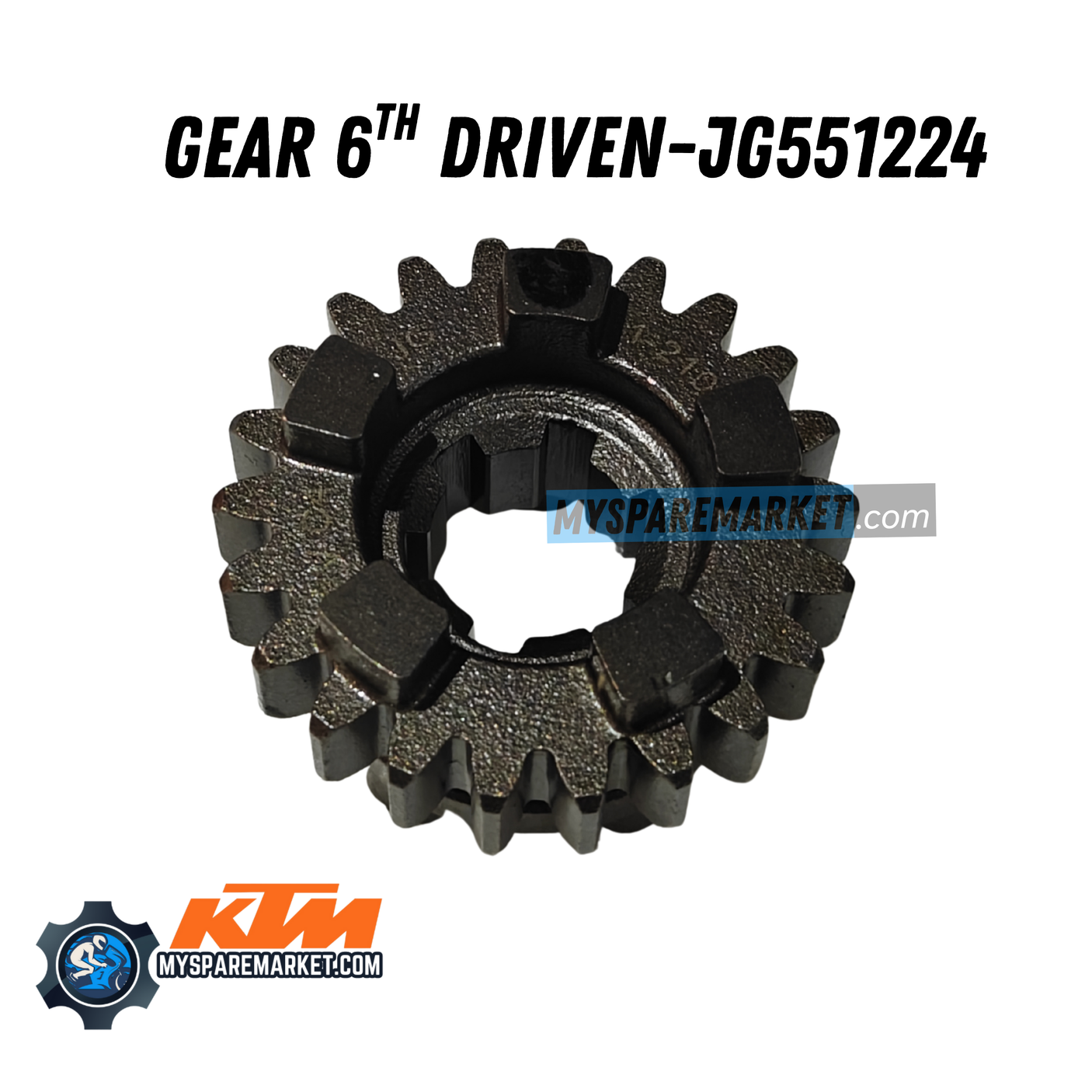 GEAR 6TH DRIVEN -JG551224