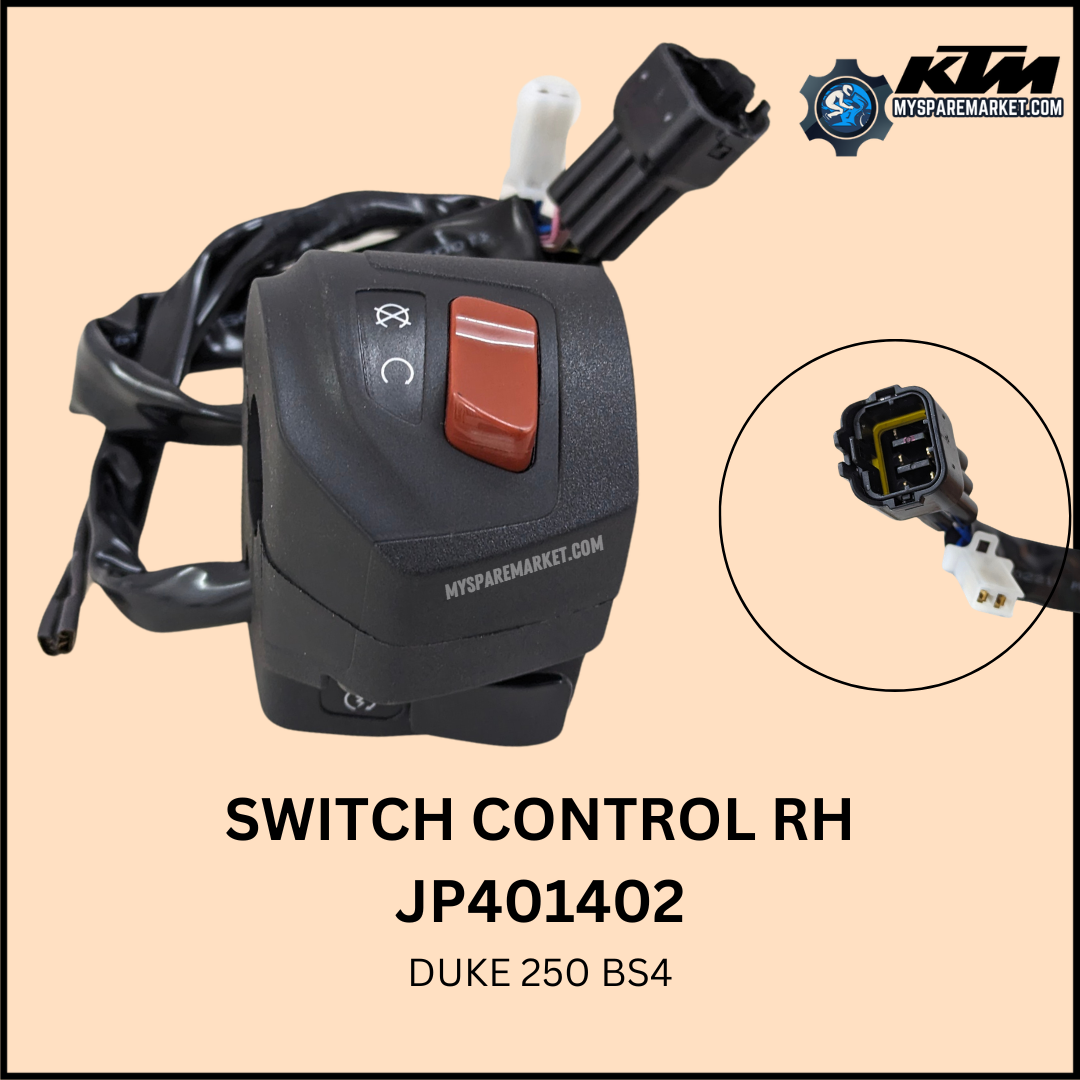 CONTROL SWITCH - RIGHT - DUKE 250 BS4 2017-18 - JP401402