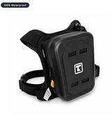 TAANC WP Waterproof Motorcycle Thigh Bag /- TPU Riding Leg Bag For Adventure Touring, Hiking & Travel - Black