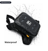 TAANC WP Waterproof Motorcycle Thigh Bag /- TPU Riding Leg Bag For Adventure Touring, Hiking & Travel - Black
