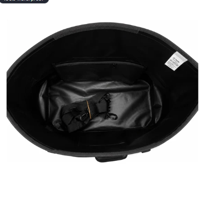 TAANC 40L Waterproof Motorcycle Tail Bag For Bike Touring, Adventure Riding, Camping & Travel | Universal Rear Seat Luggage | Terra Series | Black