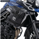 TAANC Terra Series Multi Use Adventure Bag 8L - Waterproof Motorcycle Crash Bar / Tail / Rear Rack Bag Carbon Black