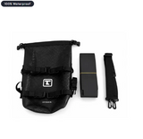 TAANC Terra Series Multi Use Adventure Bag 8L - Waterproof Motorcycle Crash Bar / Tail / Rear Rack Bag Carbon Black