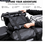 TAANC Terra Series Waterproof Motorcycle Saddle Bags 30L X 2- Adventure Touring Side Luggage Bags - Yellow
