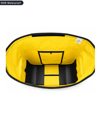 TAANC Terra Series Waterproof Motorcycle Saddle Bags 30L X 2- Adventure Touring Side Luggage Bags - Yellow