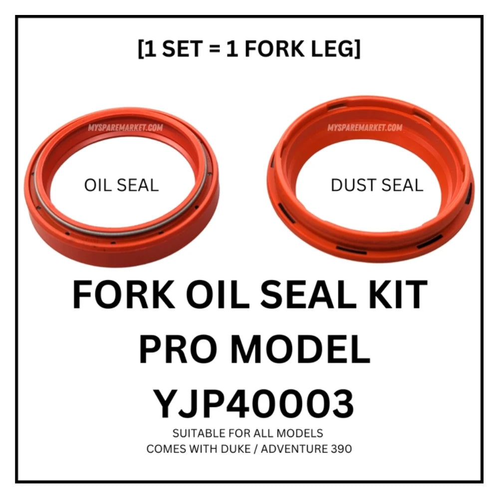 FORK OIL SEAL KIT - PRO MODEL - YJP40003