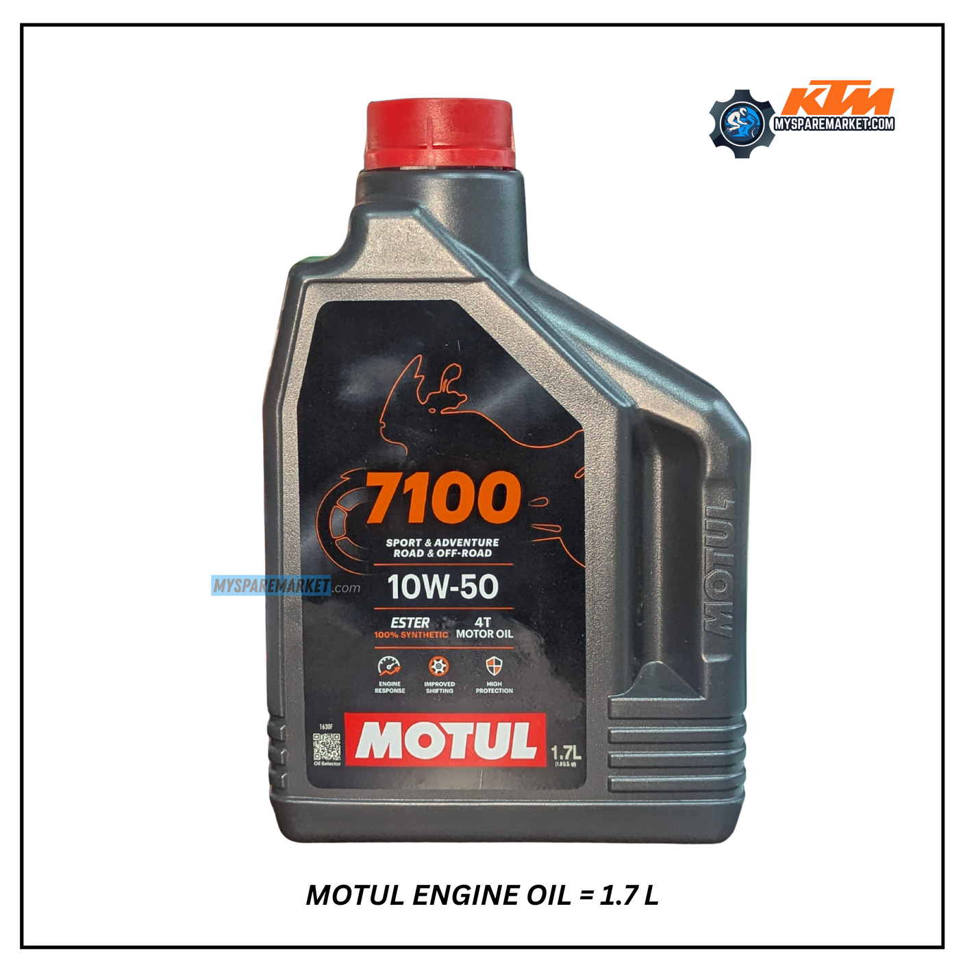 MOTUL ENGINE OIL 10W-50 - 1.7Liter
