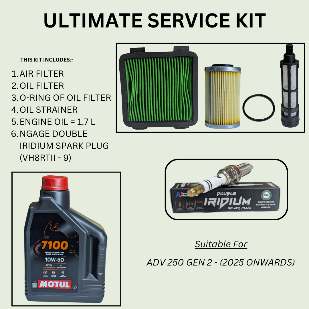 ULTIMATE SERVICE KIT FOR ADVENTURE 250 GEN 2 - 2025 ONWARDS