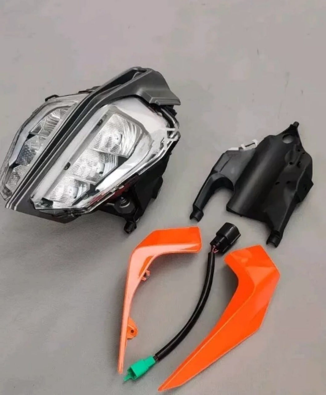 HEADLIGHT CONVERSION KIT - KTM DUKE - HALOGEN TO LED SETUP