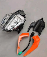 HEADLIGHT CONVERSION KIT - KTM DUKE - HALOGEN TO LED SETUP