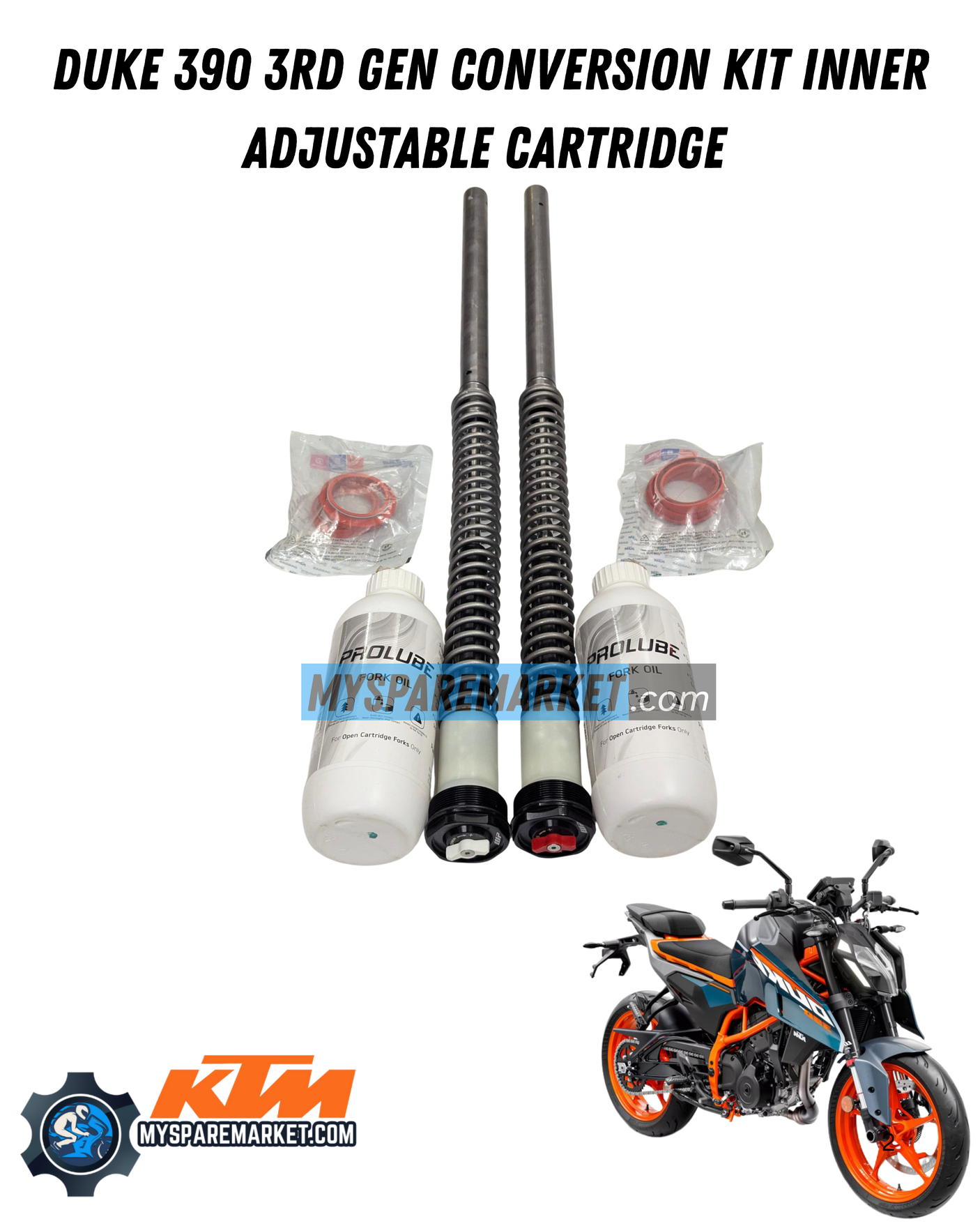 CONVERSION KIT-DUKE 390 3RD GEN ADJUSTABLE INNER CARTRIDGE