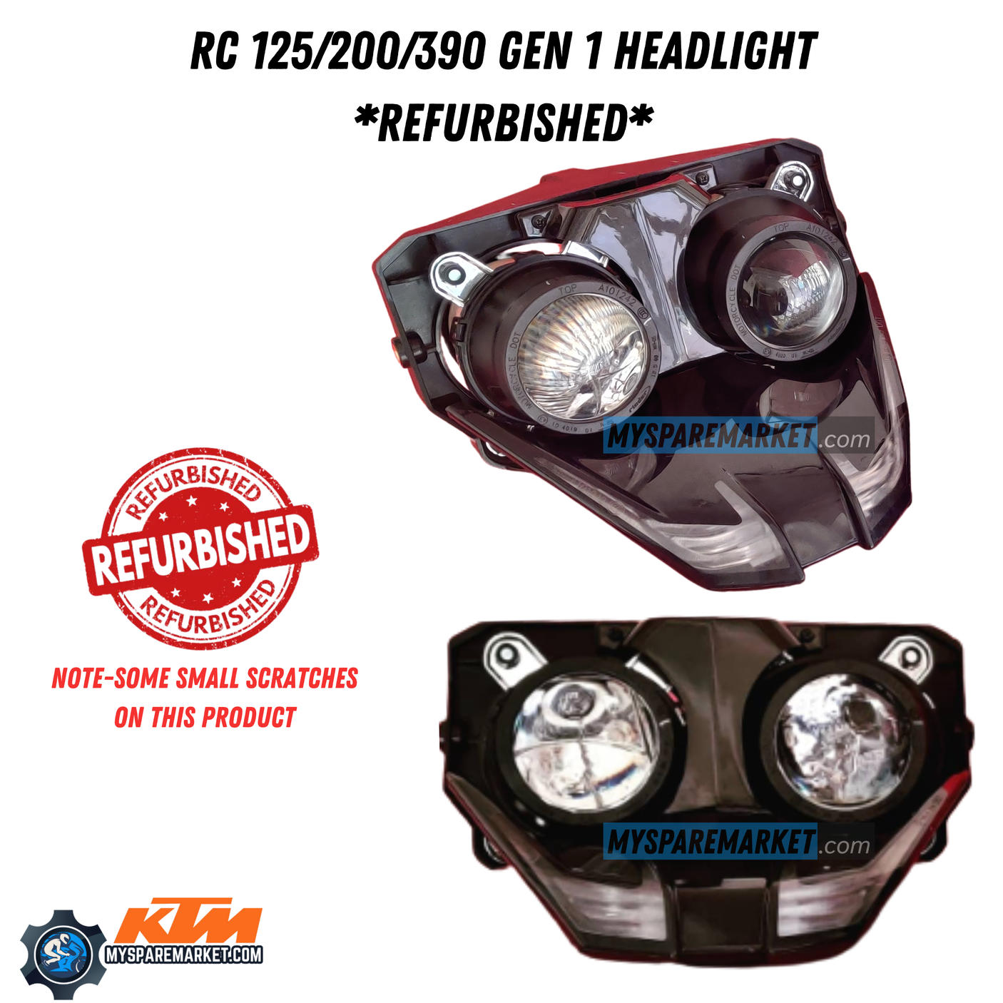RC GEN1 HEADLIGHT -[REFURBISHED]