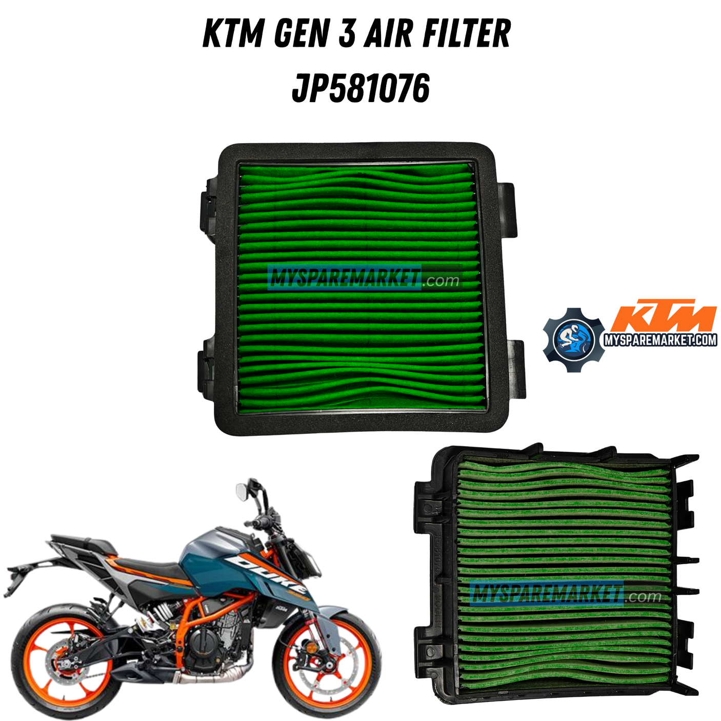 AIR FILTER GEN-3 JP581076