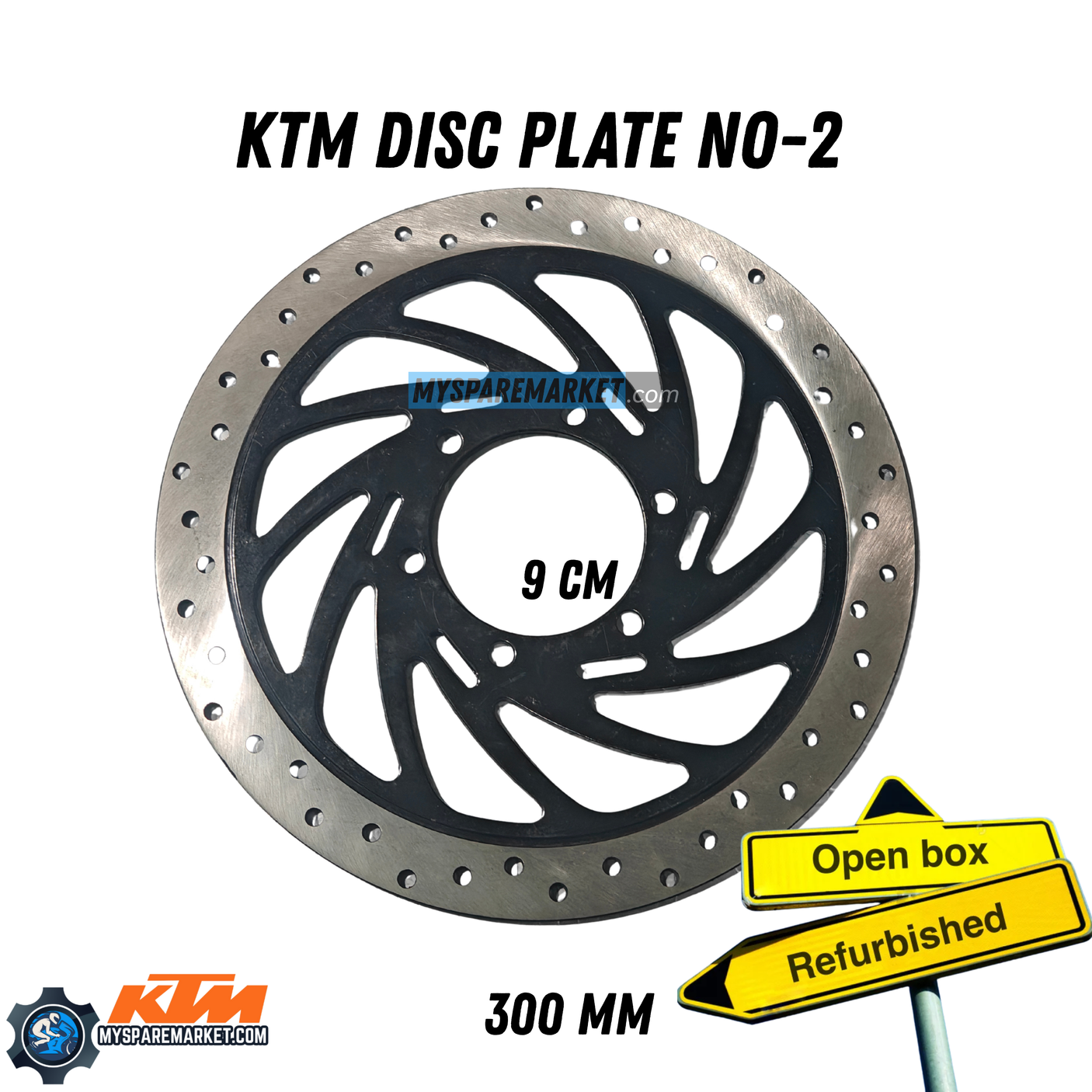 DISC PLATE-NO2 -300 MM [OPEN BOX]