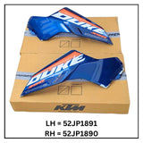 TANK PANNEL - DUKE 390 GEN 3 - 52JP1891 + 52JP1890