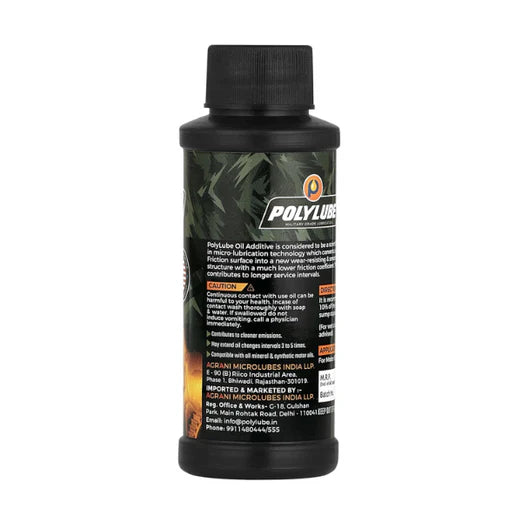 Polylube Engine Oil Additive For Bikes [180-220 CC Engine] 90 ml Pack