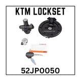 LOCKSET - DUKE 250/390 GEN 2 ALL 2017 ONWARDS>  52JP0050 / 36JP0036